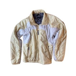 Double-Lined pale yellow North Face Jacket